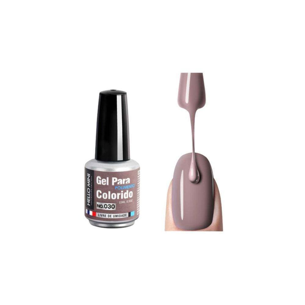 Esmalte Hello Mini Para Polimento Colorido - Hj106-30