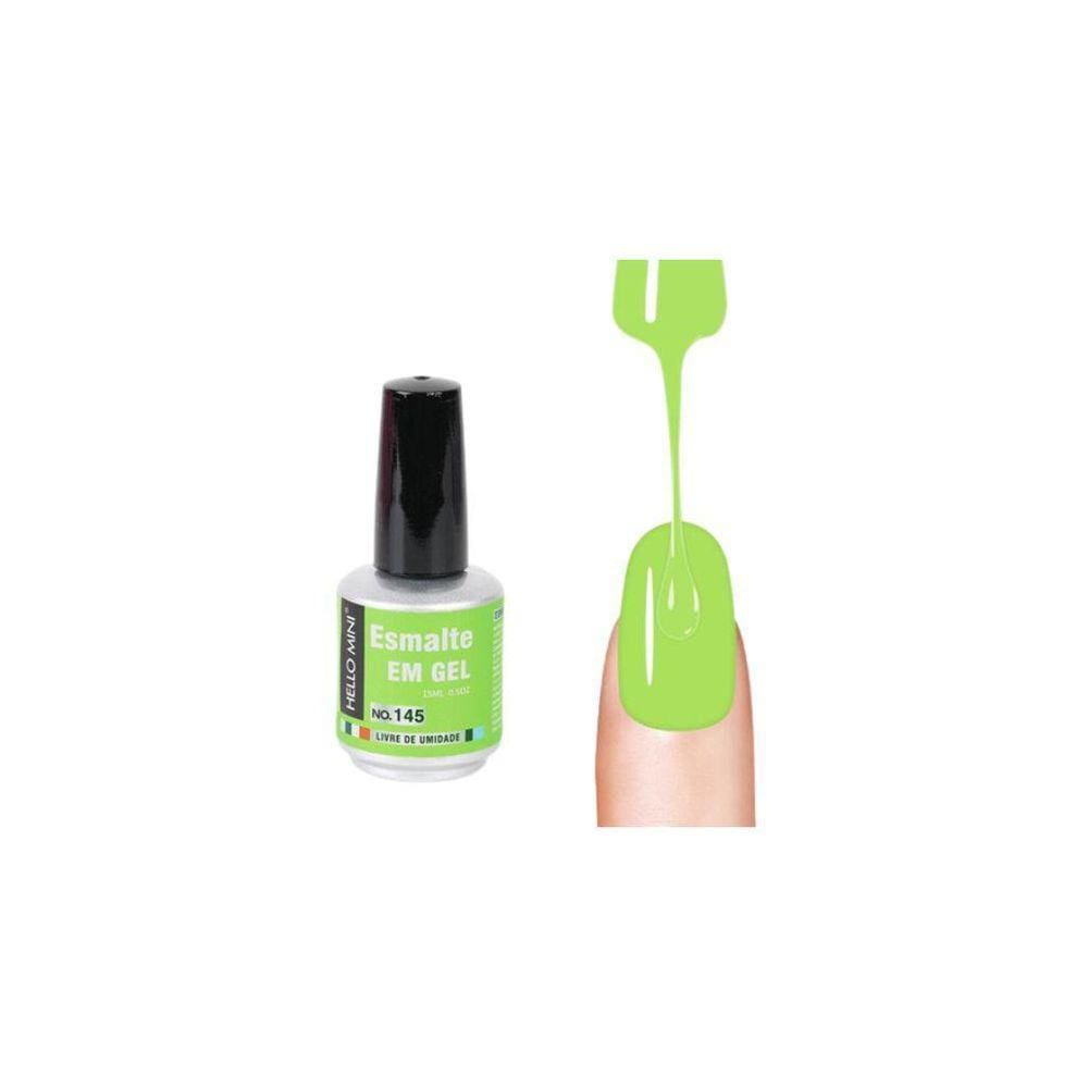 Esmalte Hello Mini Para Polimento Colorido - Hj106-145