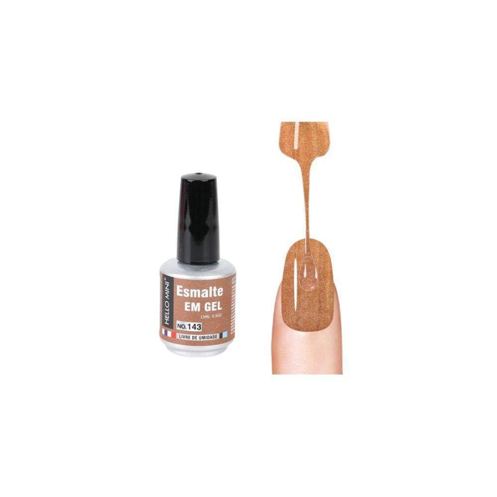 Esmalte Hello Mini Para Polimento Colorido - Hj106-143
