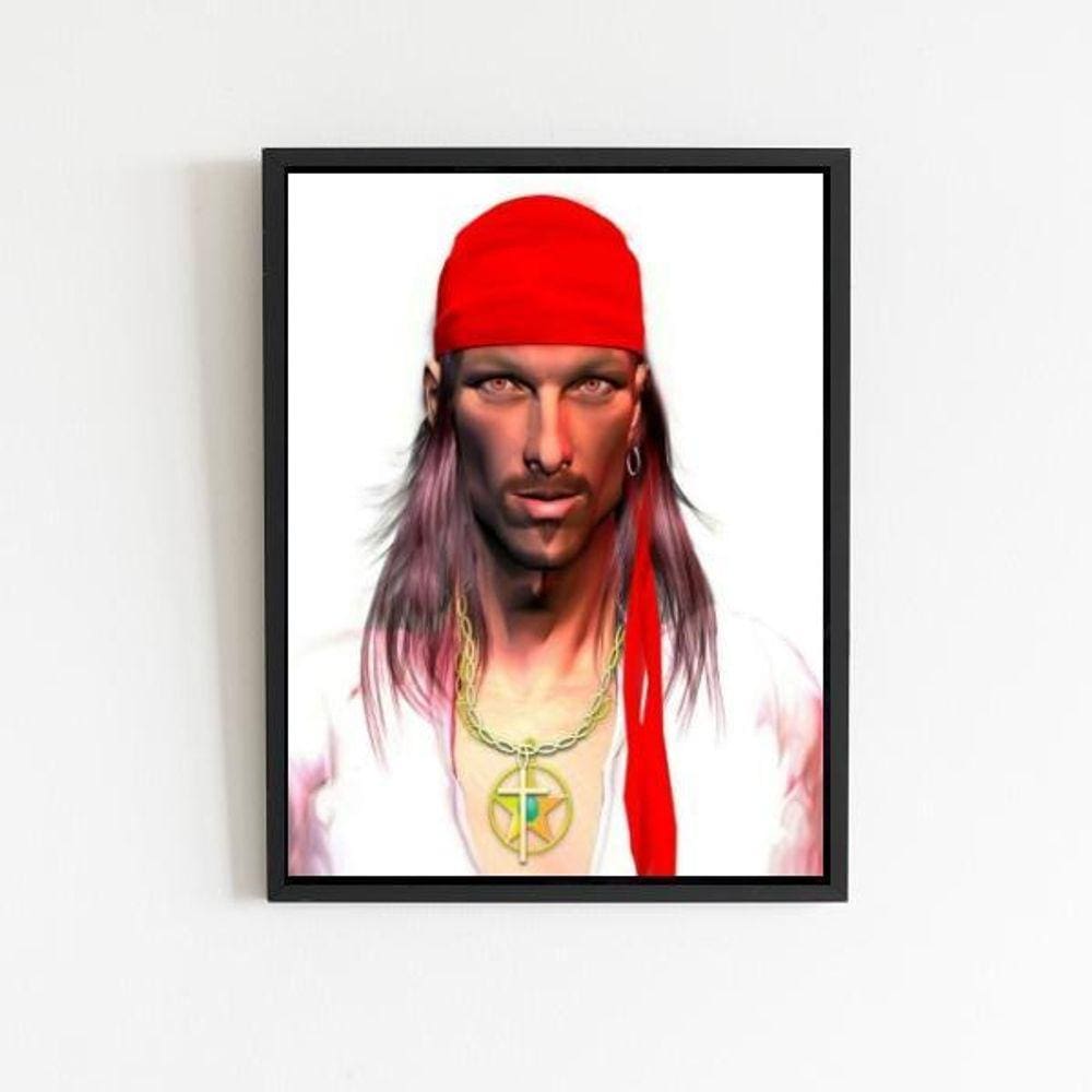 Quadro Decorativo Cigano Wladimir 45X34Cm