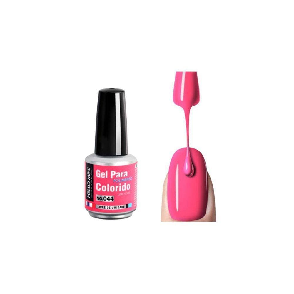 Esmalte Hello Mini Para Polimento Colorido - Hj106-44