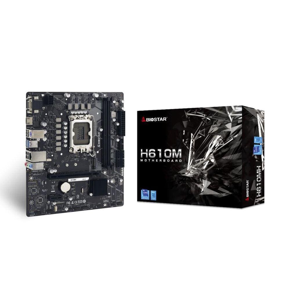 Placa Mãe Biostar H610Mh Intel Lga 1700 Ddr4