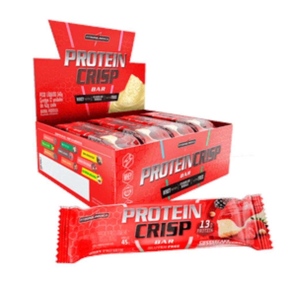 Barra De Proteina Integral Medica Protein Crisp Bar - 12 uni