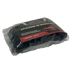 Auto Crazy Aplicador De Microfibra 10X7Cm Preto