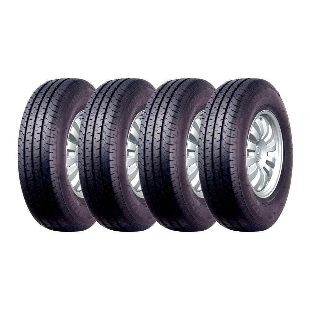 Kit 4 Pneus Mazzini Aro 14C 205R14C Effivan 8 Lonas 109/107S