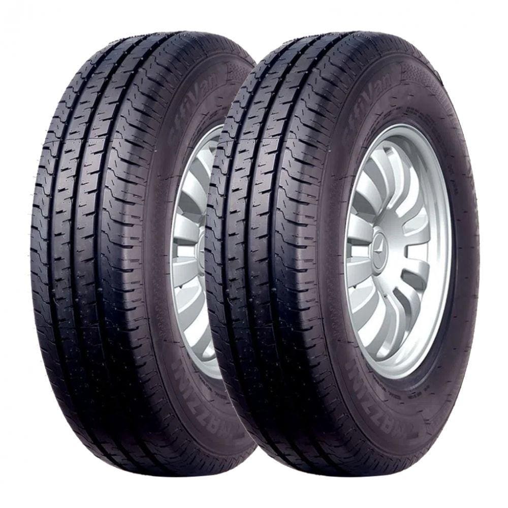 Kit 2 Pneus Mazzini Aro 14C 205R14C Effivan 8 Lonas 109/107S