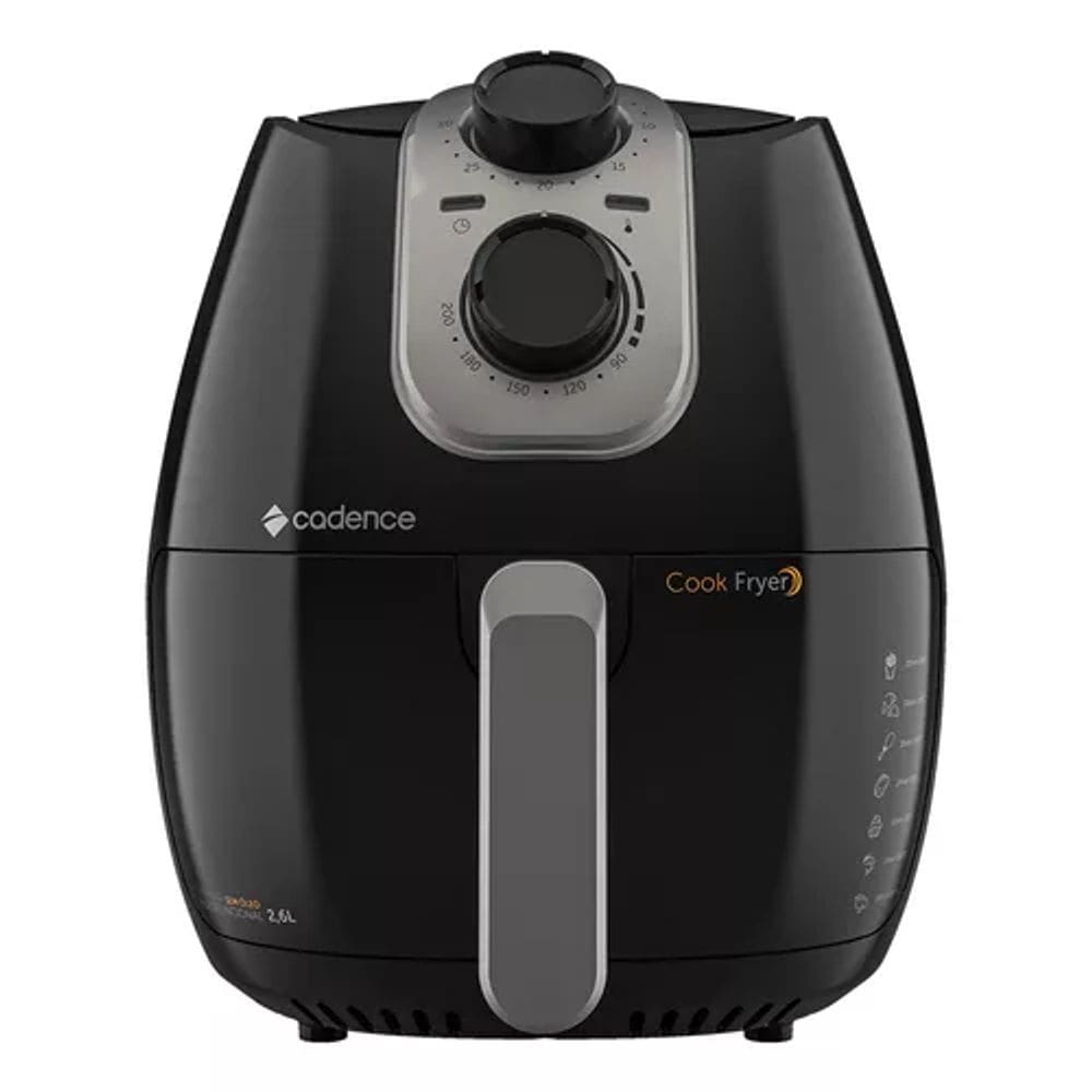 Fritadeira Air Fyer - Compacta, Com 2,6 Litros - Cadence