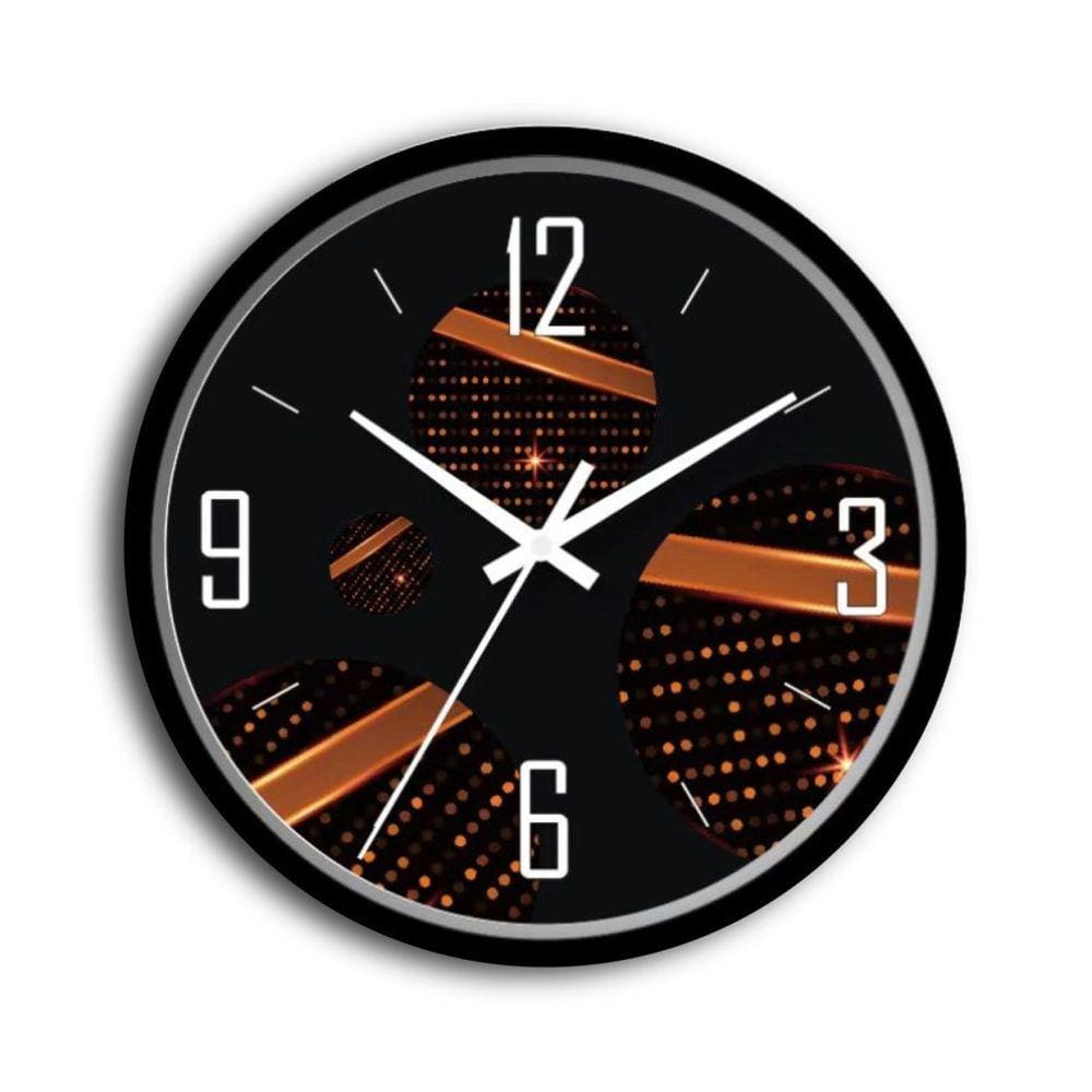 Relógio de Parede Quartzo Silencioso Grande 30x30cm