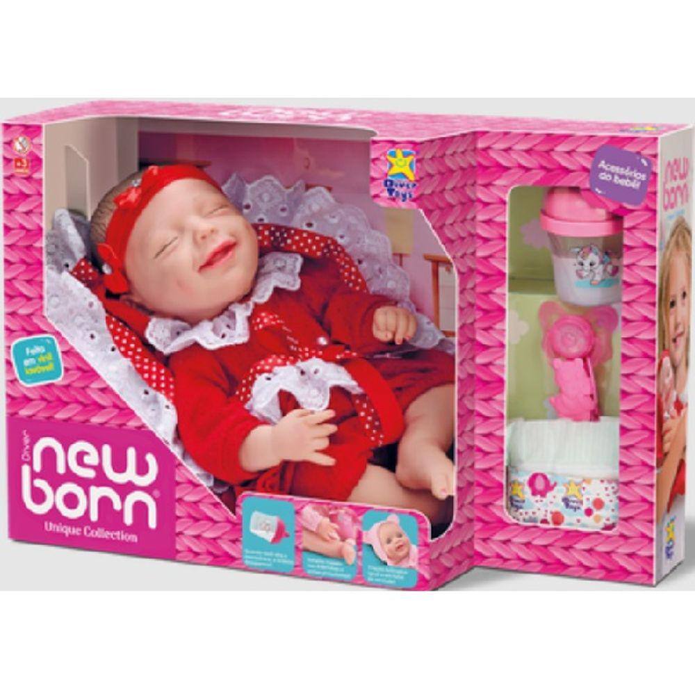 Boneca reborn bielcom roupa patinho