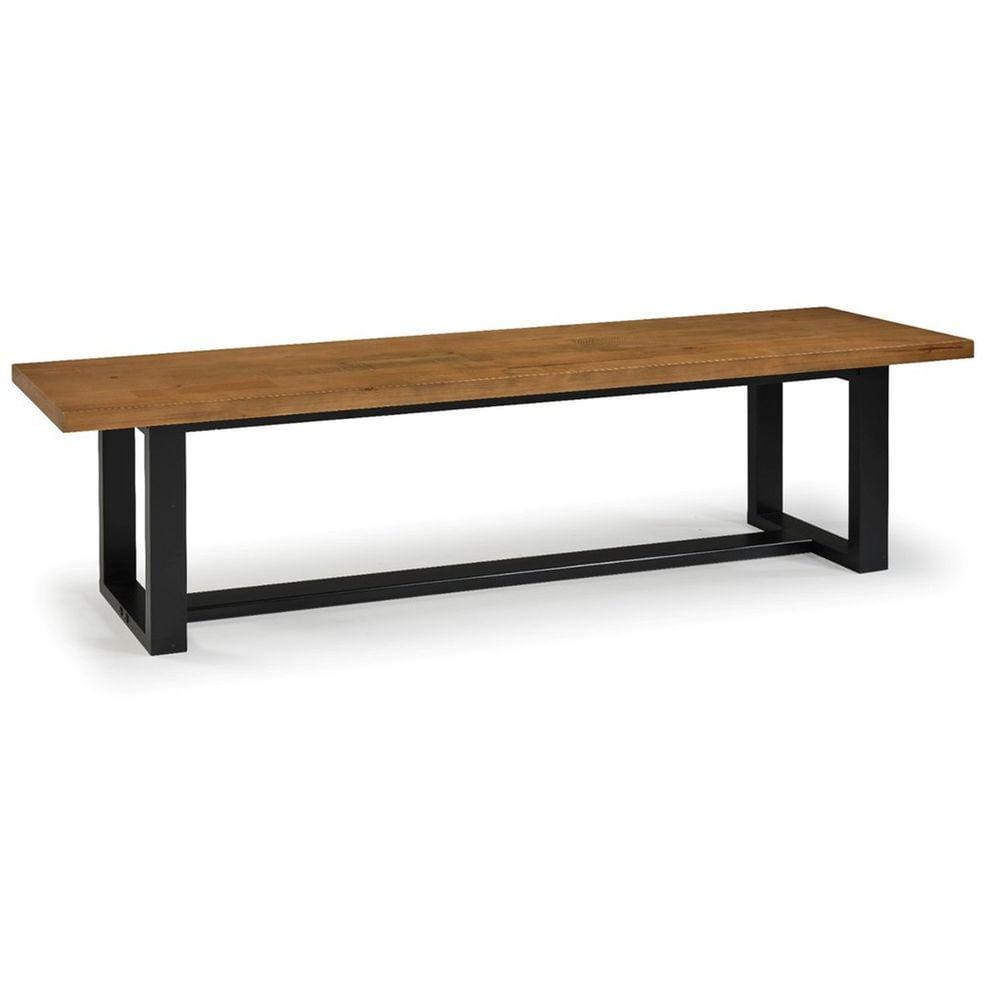 Banco para Sala de Jantar 152cm Lumber Yescasa Marrom/Preto