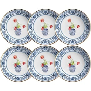 Conjunto De 6 Pratos Fundo Coup Linha Classic Alleanza