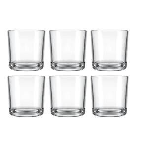 Jogo 6 Copo Bar Whisky Drink Cerveja Água Dose 320 Ml Barman