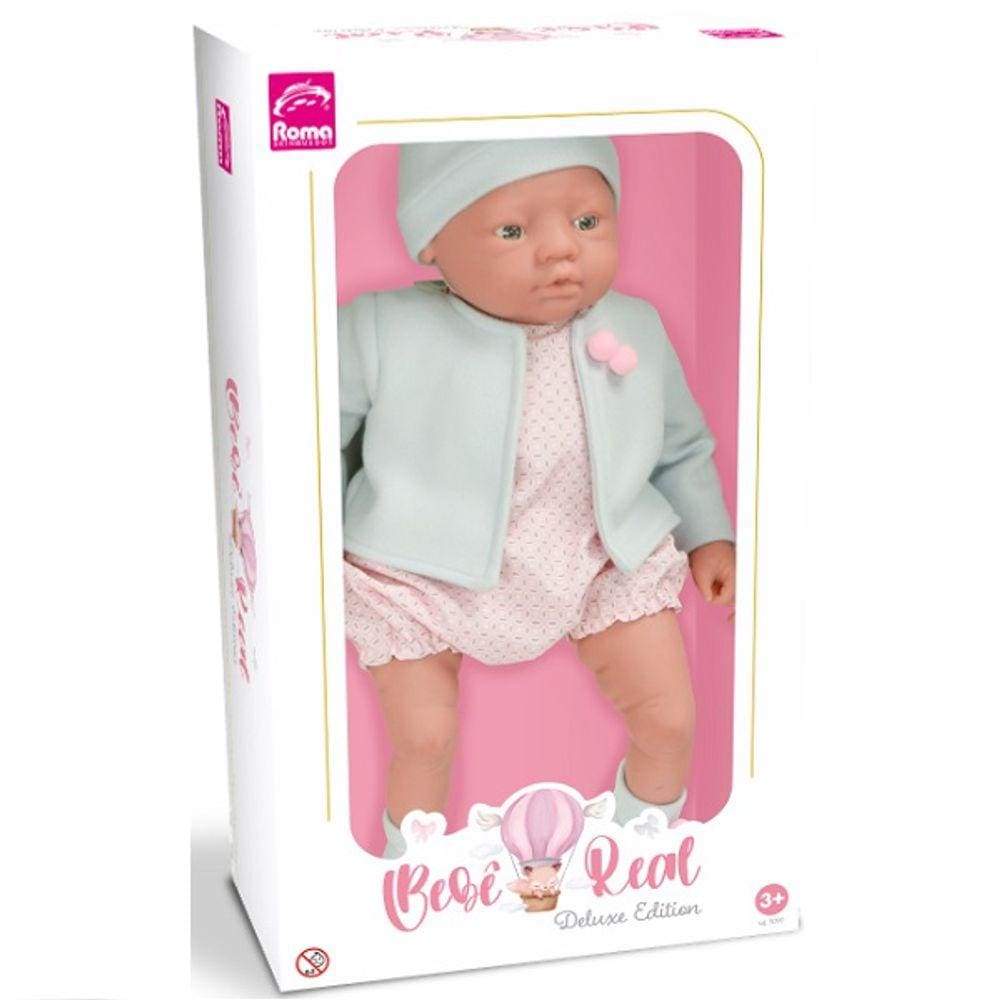 Boneca Bebe Real Deluxe Edition Roma