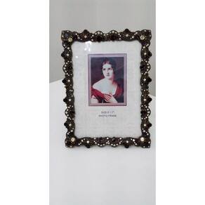 Porta Retrato Pedrarias e Cristais 13 x 18 cm
