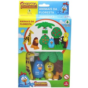 Blocos Playset Galinha Pintadinha Animais da Floresta Monte Libano 0415