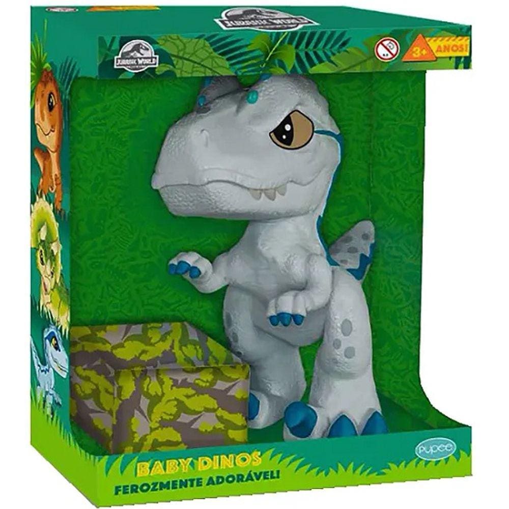 Jurassic WORLD Dinos BABY Blue Cinza Pupee 1467
