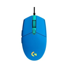 Mouse Gamer Logitech G203 Lightsync 8000 Dpi Com Fio - Azul