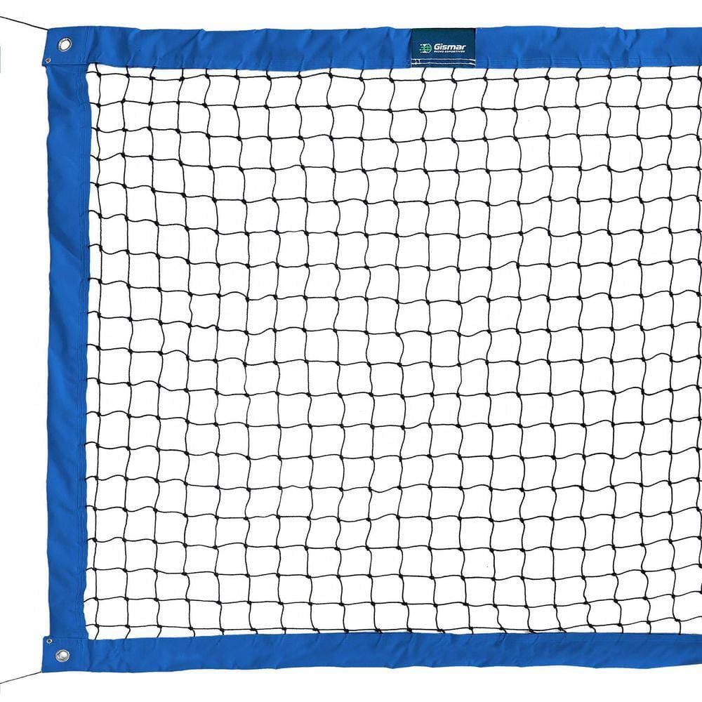 Rede De Beach Tennis Oficial 4 Faixas Azul