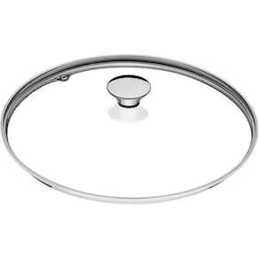 Tampa Allegra Tramontina Vidro Temperado Pegador Inox 22Cm