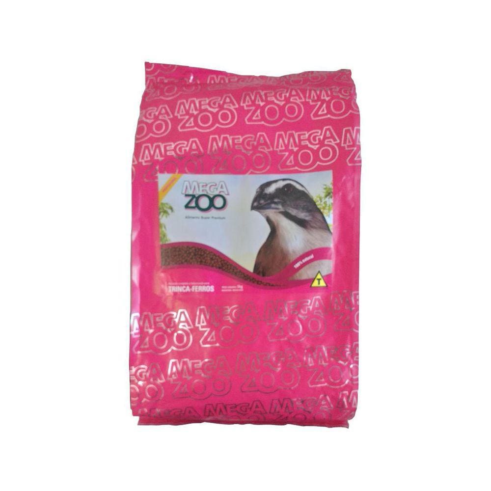 Ração Megazoo Extrusada Trinca Ferro Manutenção 5Kg