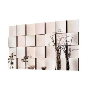 Espelho Decorativo 3D Painel Liverpool Montável 36 Peças