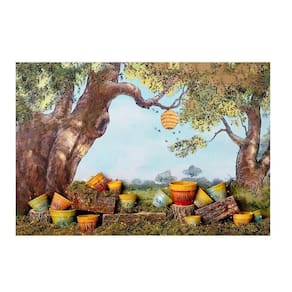 Fundo Fotográfico Newborn Ursinho Pooh 3,0X2,5 Ffg-477