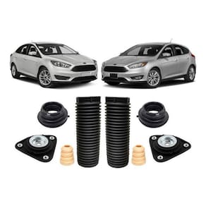 Kit Coxim Batente Dianteiro Ford Focus 2014 2015 2016 2017