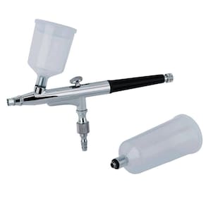 Aerógrafo Com Duas Canecas Dupla Ação 0,3Mm On04 Onetools