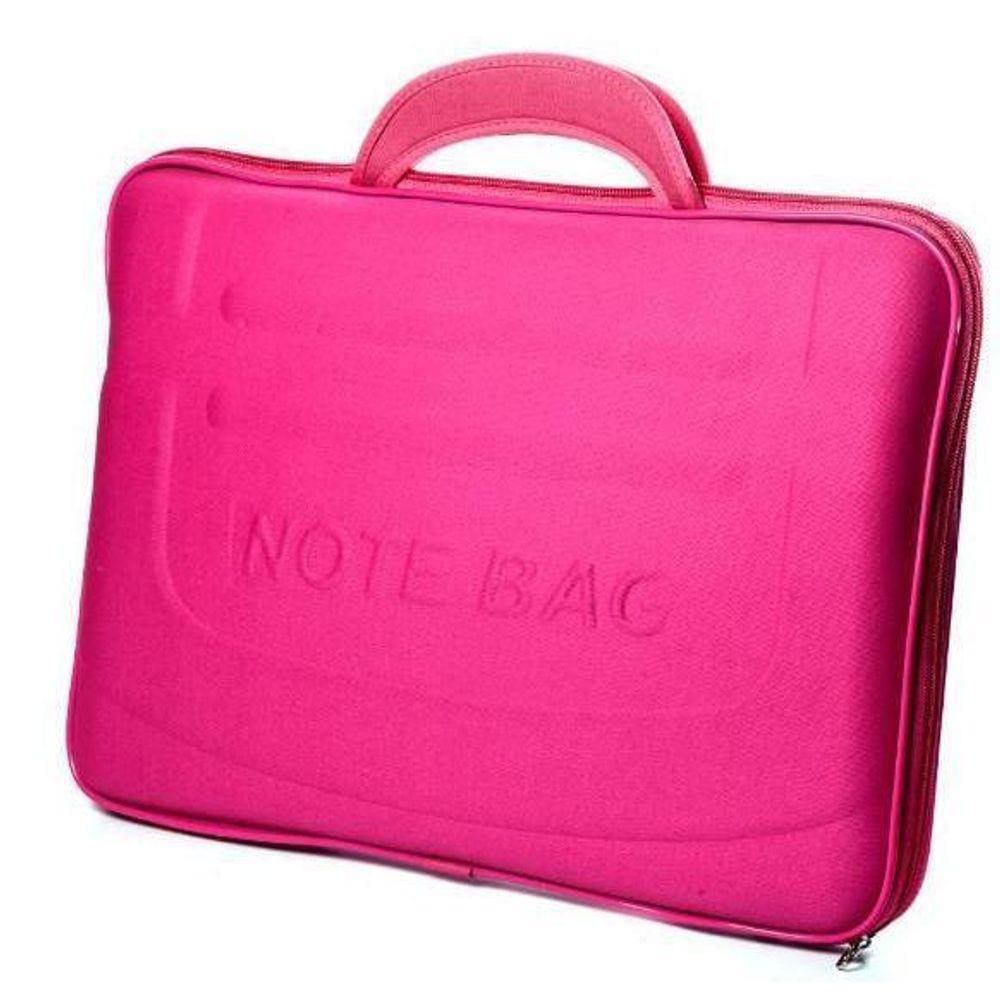 Capa Case Maleta Para Notebook 15,6 Polegadas Rosa