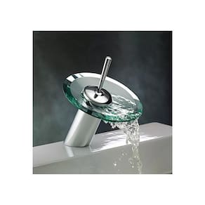 Torneira Vidro Misturador Monocomando Banheiro Cascata