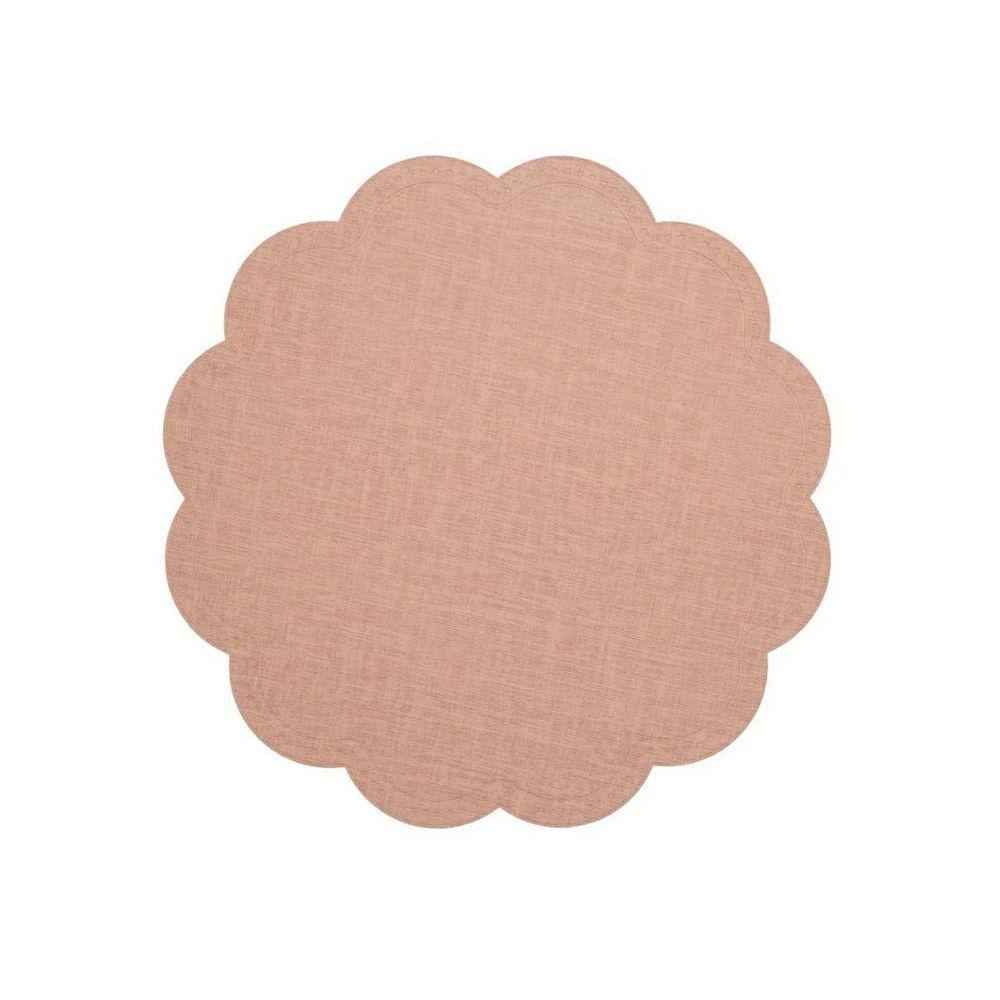 Jogo Americano 4 Lugares Candian Off White 38 Cm Mimo Style