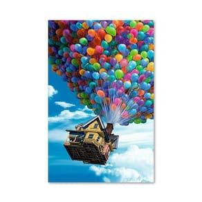 Quadro Tela Decorativa Up Altas Aventuras Para Sala 60X40Cm