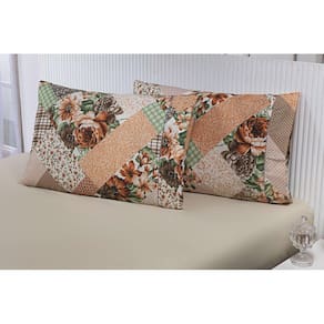 Jogo Lençol 3 Peças Cama Viúva 1,88M X 1,28M X 30Alt Percal