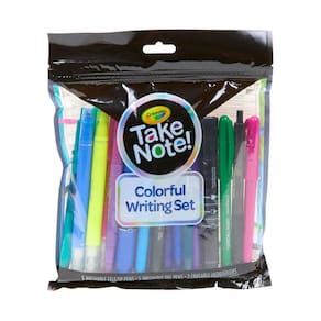 Conjunto Crayola Take Note Canetinhas Variadas 21 Itens