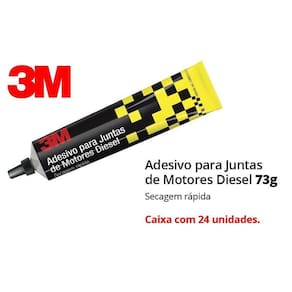Adesivo Cola De Juntas Motor 73G 3M - Caixa C/24 Bisnagas