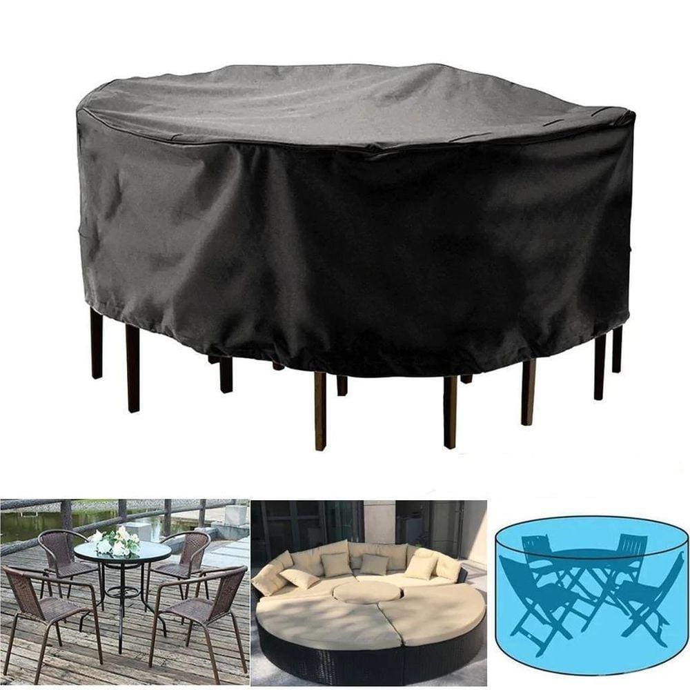 Capa Impermeável Para Mesa Redonda 280X110Cm Bagun