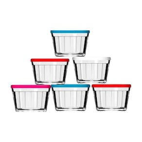 Kit Com 5 Tigela Bowl Americano Tampa 615Ml Atacado Nadir