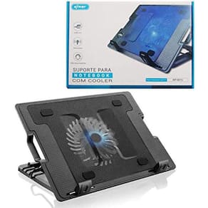 Base Suporte Para Notebook Cooler E Iluminação Kp-9013