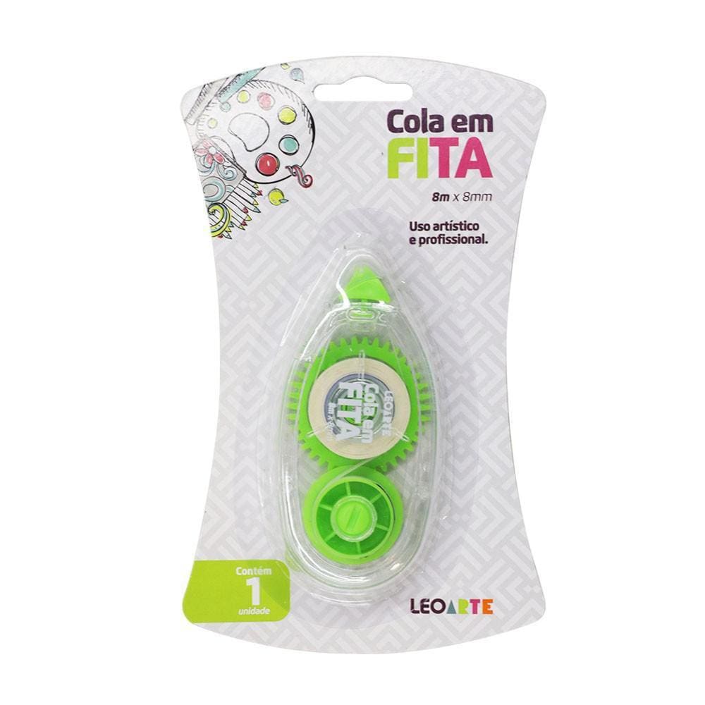 Cola Em Fita 8Mm X 8M Leoarte