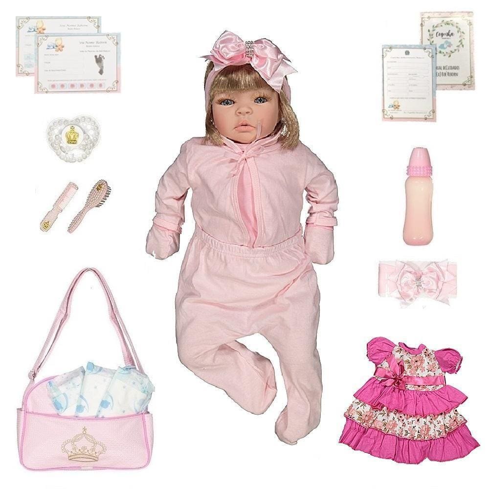 Boneca Adora Reborn Baby Morena Magazine Luiza - Cegonha Reborn