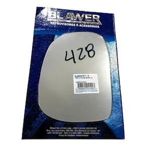 Refil Lente Espelho Retrovisor S10 Blazer Lado Direito