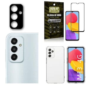 Capinha Galaxy M13 + Película De Câmera + Película 3D