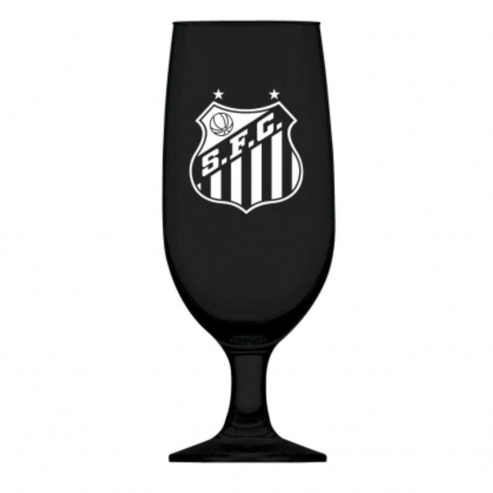 Taça De Cerveja Floripa Do Santos Em Vidro 300Ml Com Caixa