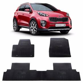 Jogo Tapete Interno Reforçado Kia Sportage 2016 Em Diante