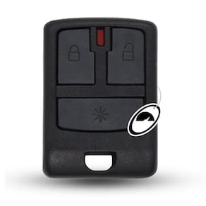 Controle 3 Botões Alarme Blocktron Led Vermelho