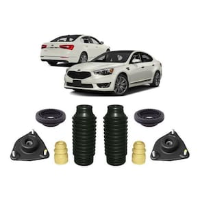 2 Kit Batente Coxim Dianteiro Kia Cadenza 2010 2011 2012 13