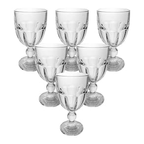 Jogo Taças Vidro Transparente Boston 340Ml 6 Peças