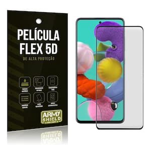 Película Flex 5D Cobre a Tela Toda Blindada Galaxy A51