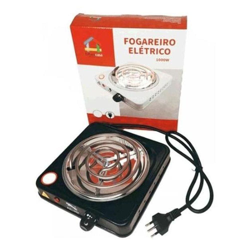 Fogareiro Elétrico Portátil 1000W 220V