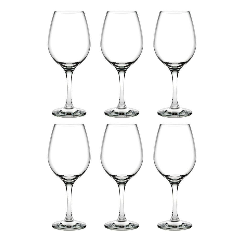 Conjunto 6 Taças De Vidro Lira 460Ml Class Home